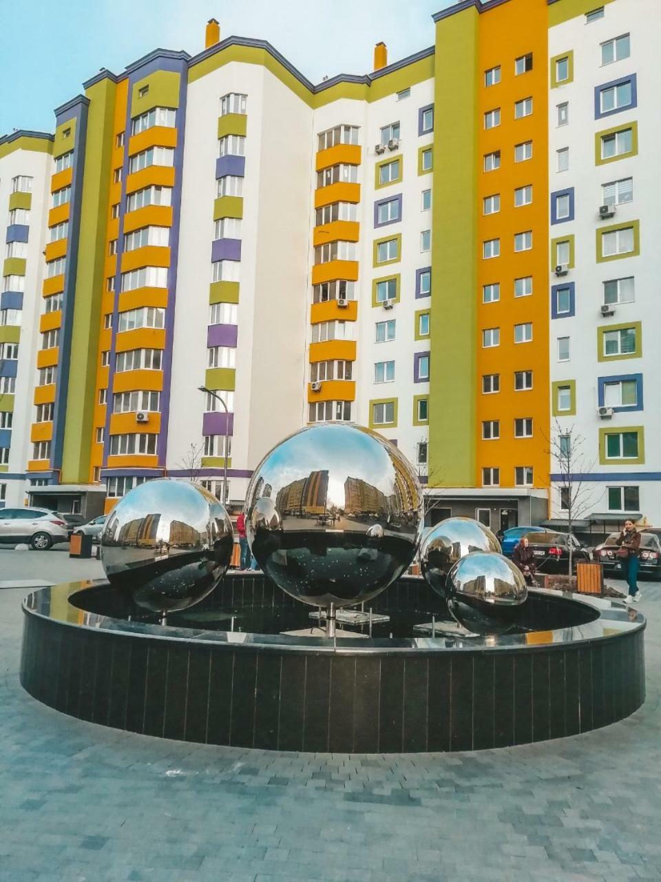 088 Apartment Near Airport Zhulyan 基輔 外观 照片